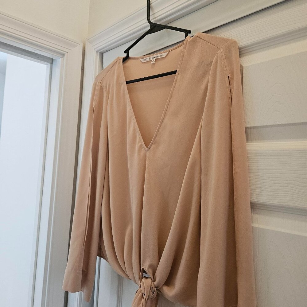 Slit sleeve adorable top